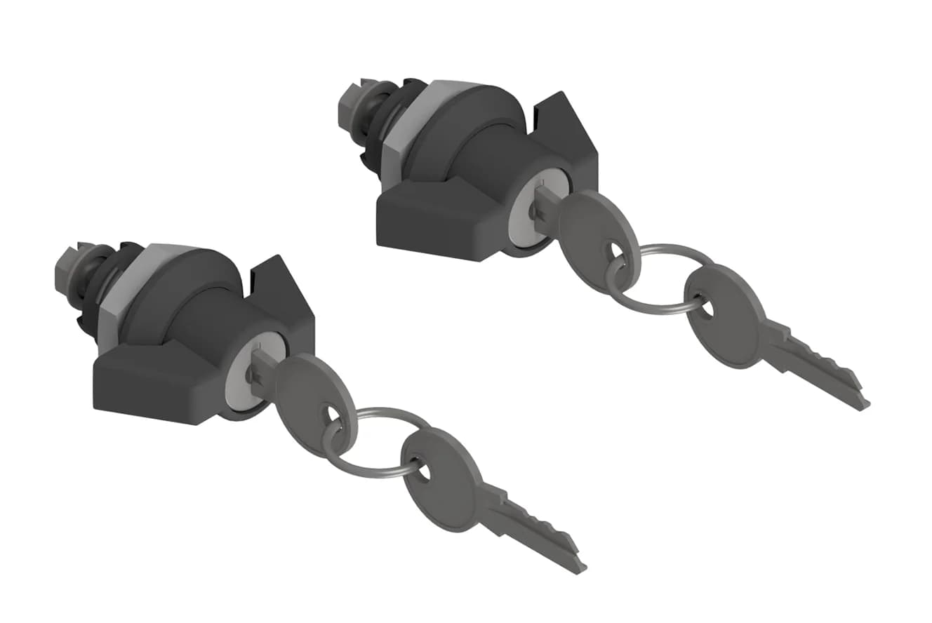 Drehriegelverschluss (Set aus 2 Stück)