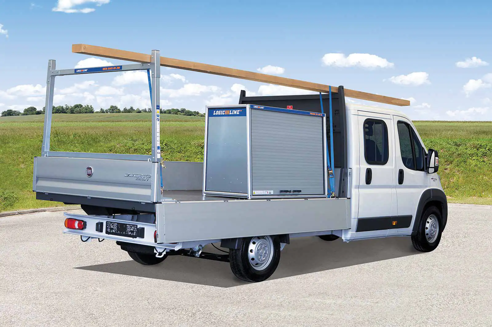 Carry heavy loads on the Fiat Ducato