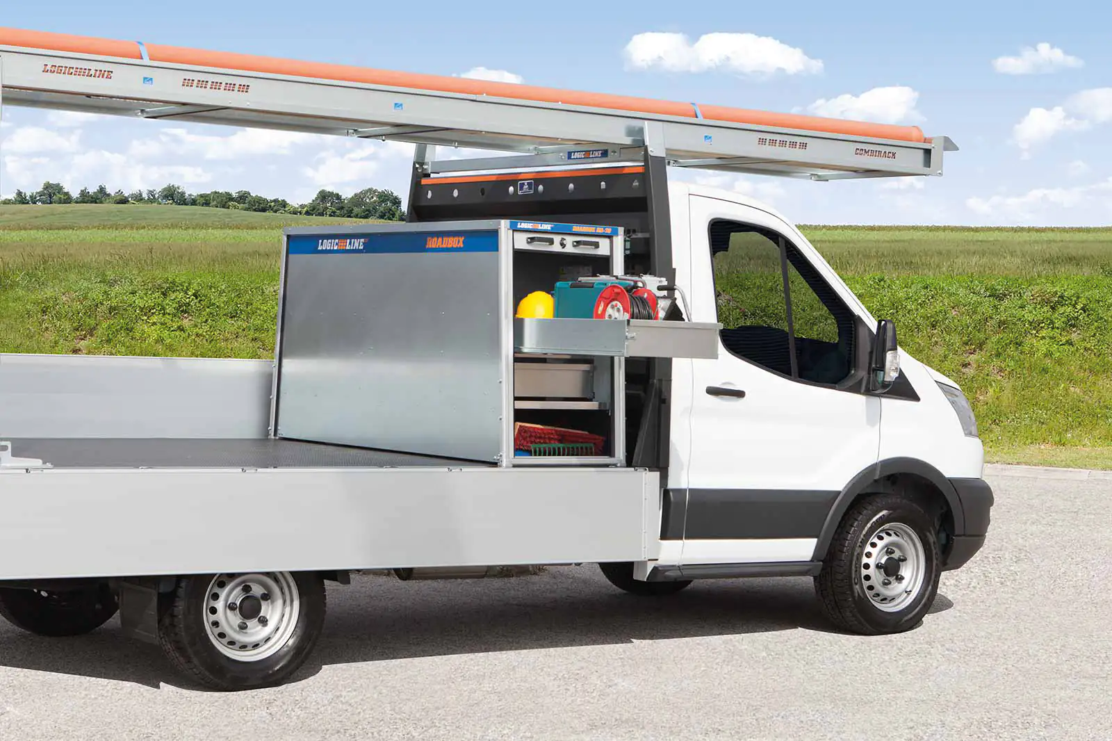 Useful transport boxes for the Ford Transit and E-Transit