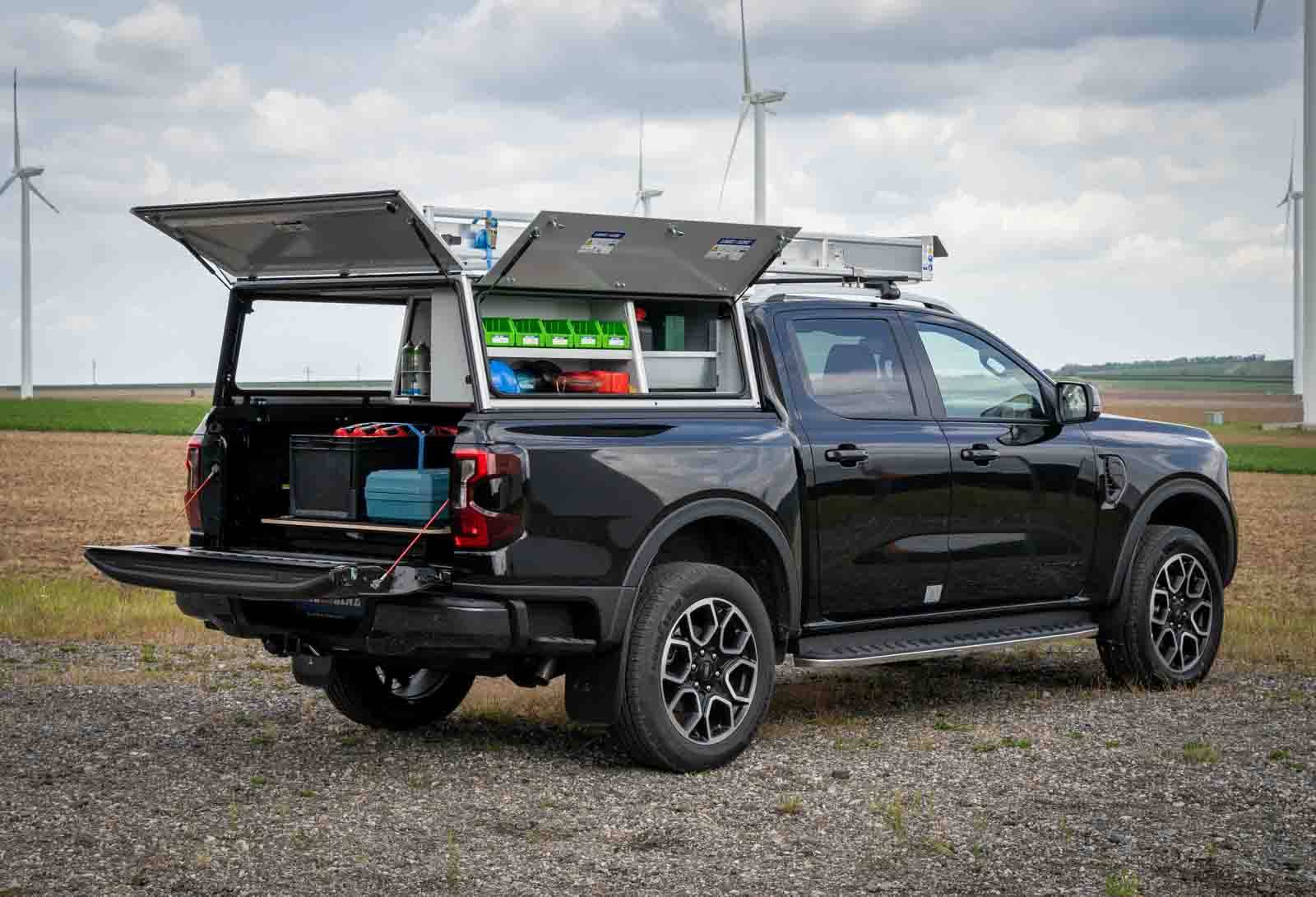 Perfect addition for the Ford Ranger: individual pickup solutions