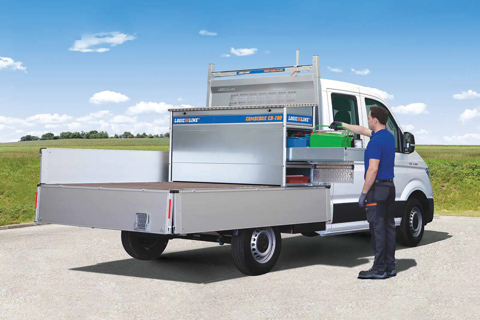 Boxes to match your MAN flatbed