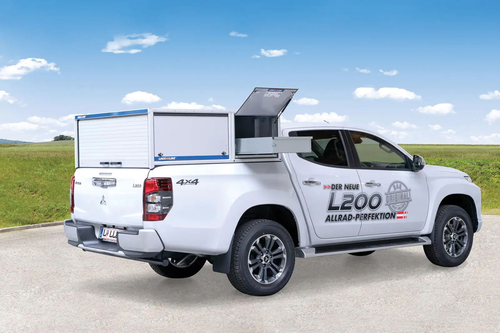 Mitsubishi L200 with smart structure