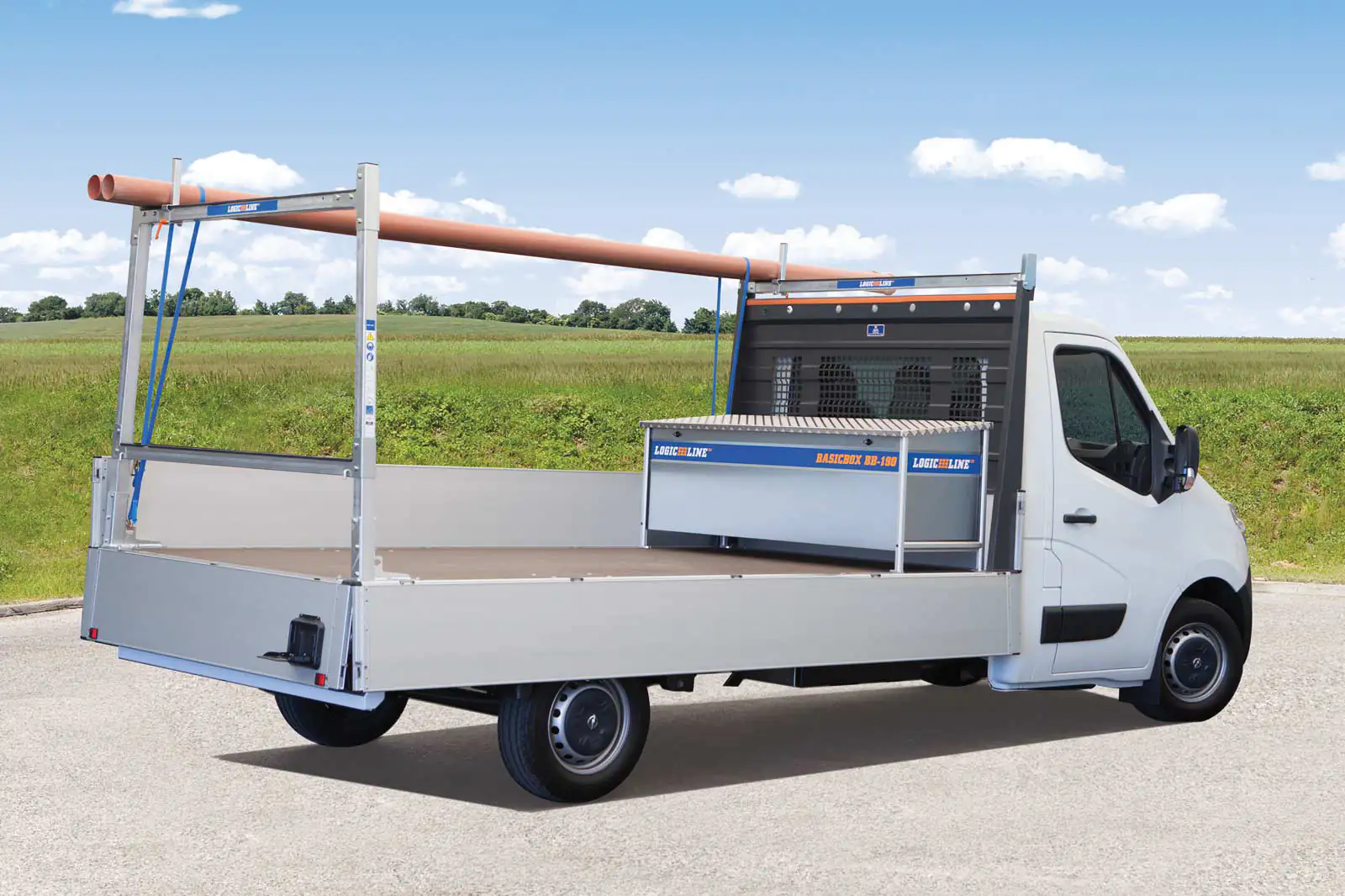 Perfectly fitting load carriers for the Opel Movano