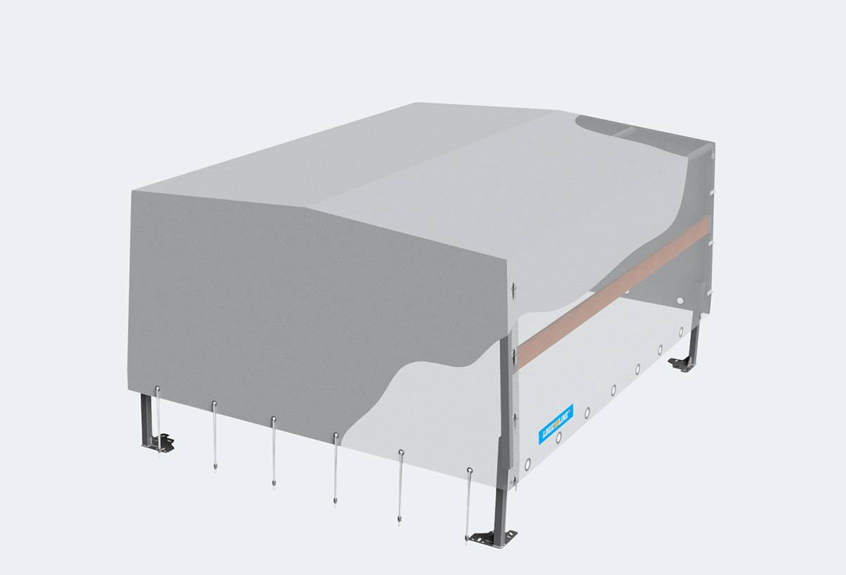 Tarpaulin Cover Structure: Effective Protection Against Weather