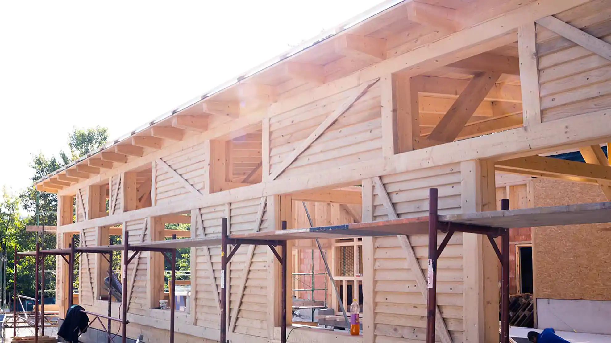 Timber shell construction