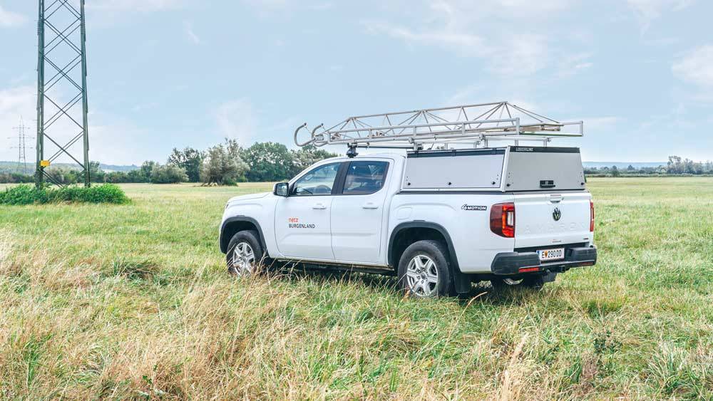 The LogicLine PickUp System on the VW Amarok